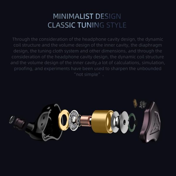 FAAEAL Unbounded HiFi Earphone,10mm Double Magnetic Dynamic Driver+DLC Diaphragm Music IEM Headphone with 3.5mm Jack,Audiophile Professional Tuning 2PIN Detachable in-Ear Monitor (Gray No Mic)