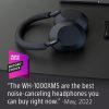 Sony WH-1000XM5 Premium Noise Canceling Headphones, Auto NC Optimizer, 30-Hour Battery, Alexa Voice Control, Midnight Blue