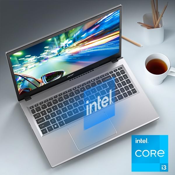 Acer Aspire 3 A315-24P-R7VH Slim Laptop | 15.6" Full HD IPS Display | AMD Ryzen 3 7320U Quad-Core Processor | AMD Radeon Graphics | 8GB LPDDR5 | 128GB NVMe SSD | Wi-Fi 6 | Windows 11 Home in S Mode