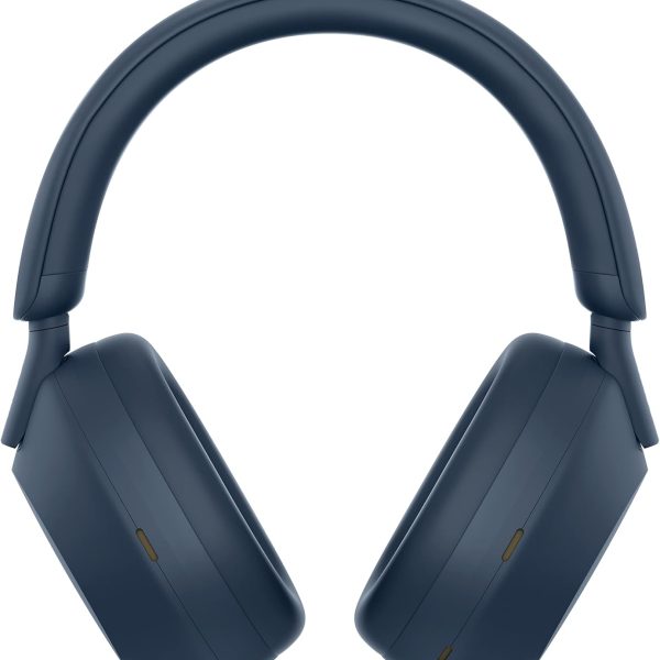 Sony WH-1000XM5 Premium Noise Canceling Headphones, Auto NC Optimizer, 30-Hour Battery, Alexa Voice Control, Midnight Blue