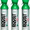 Boost Oxygen Large Natural 10 Liter Canister | Respiratory Support for Aerobic Recovery, Altitude, Performance and Health (3 Pack)