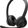Logitech H390 Gaming Headphones, Wired Headphones with Mic, USB Headset with Microphone for PC, Noise Cancelling Microphone for Video Meetings, Music, Gaming - Black