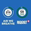 Boost Oxygen Large Natural 10 Liter Canister | Respiratory Support for Aerobic Recovery, Altitude, Performance and Health (3 Pack)