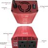 BESTEK 300W Power Inverter DC 12V to 110V AC Car Inverter with 4.2A Dual USB Car Adapter