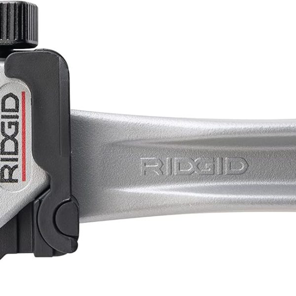 RIDGID 32573 Model 118 2-in-1 Close Quarters AUTOFEED 1/4" to 1-1/8" Metal Tubing Compact Cutter, Silver/Black
