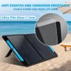 100Watt Foldable Solar Panel 23% Efficiency for Portable Power Station Ultra Thin Glass 1.1mm Surface with MC4 Connector for RV,Camping,Hiking,Travel
