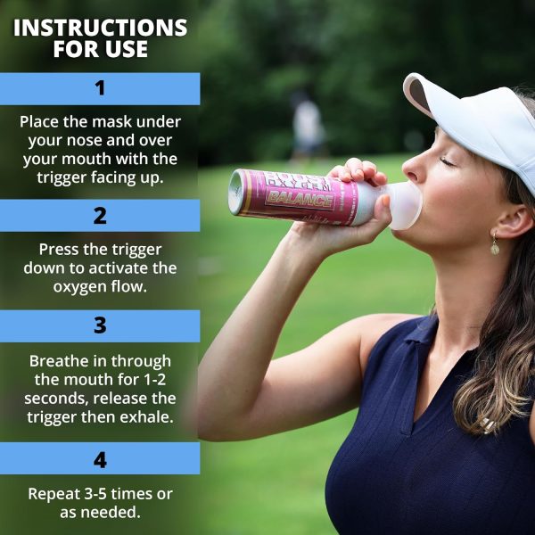 Boost Oxygen Large Natural 10 Liter Canister | Respiratory Support for Aerobic Recovery, Altitude, Performance and Health (3 Pack)