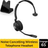 Jabra Engage 65 Wireless Headset, Mono – Telephone Headset with Industry-Leading Wireless Performance, Advanced Noise-Cancelling Microphone, Call Center Headset with All Day Battery Life