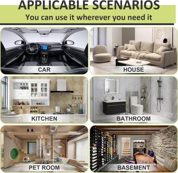 0zone Generator 30000mg - O3 Air Purifier for Home & Car, Ozone Machine Odor Removal for Smoke & Pet (Black)