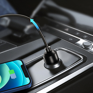 200W Car Power Inverter, PiSFAU DC 12V to 110V AC Car Plug Adapter Outlet with [20W USB-C] /USB-Fast Charger(18W) / 4.8A Dual USB/car Charger for Laptop